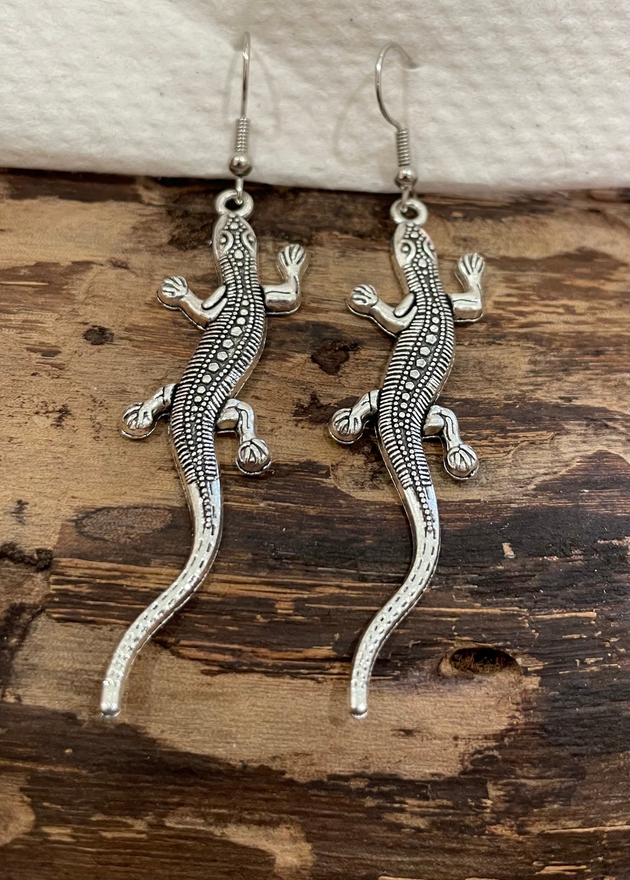 Salamander Earrings