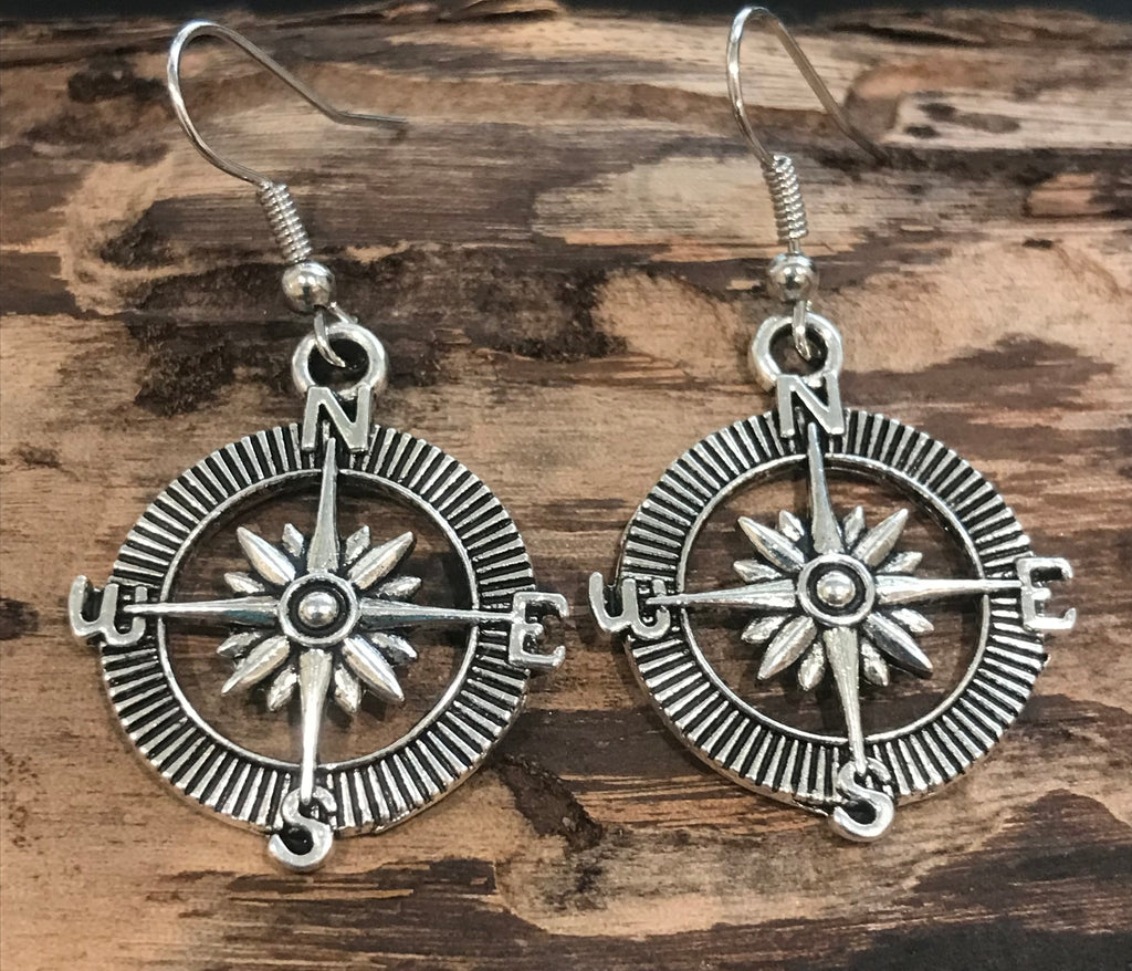 Compass Earrings