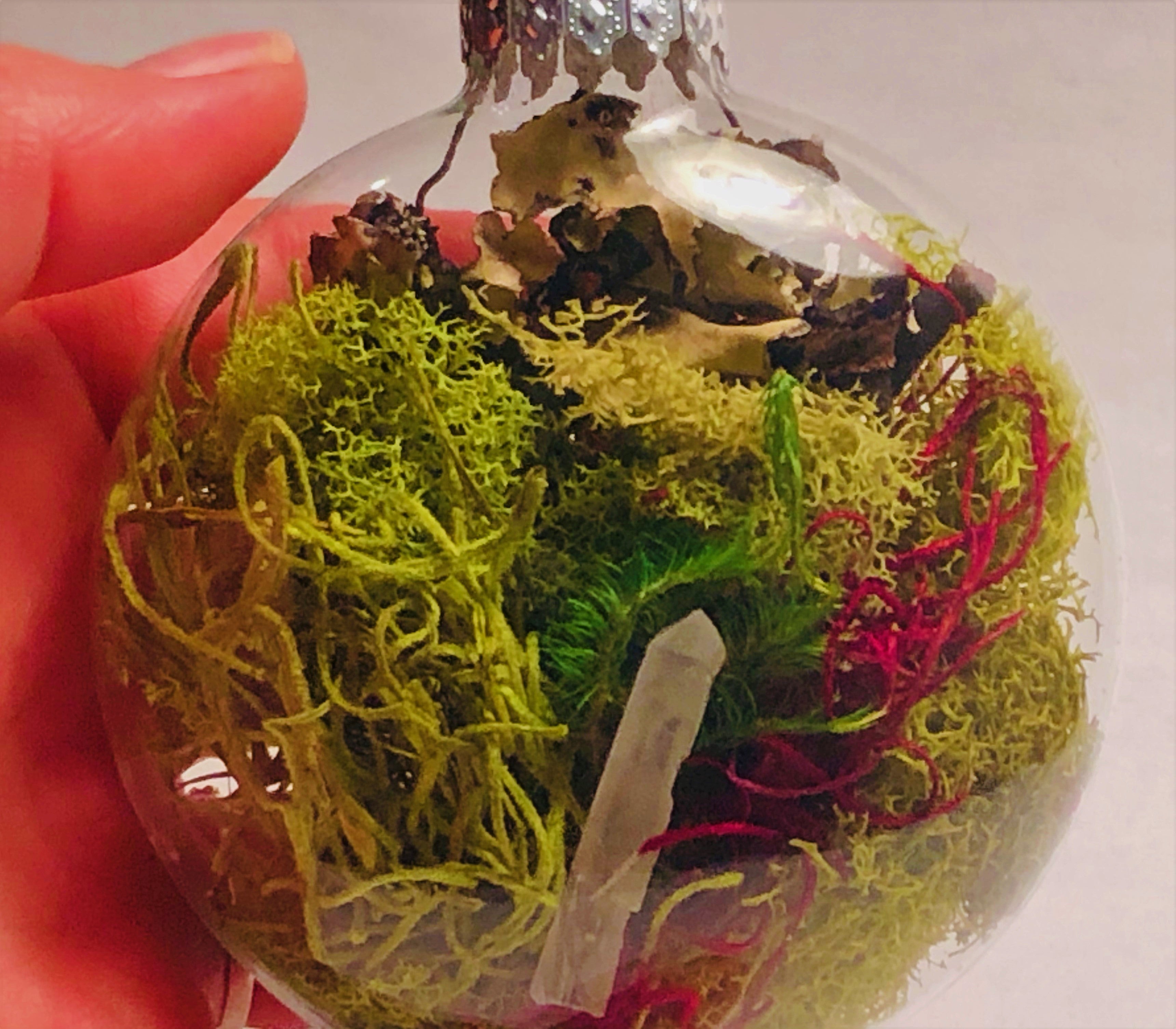 #1 Dried Moss Ornament