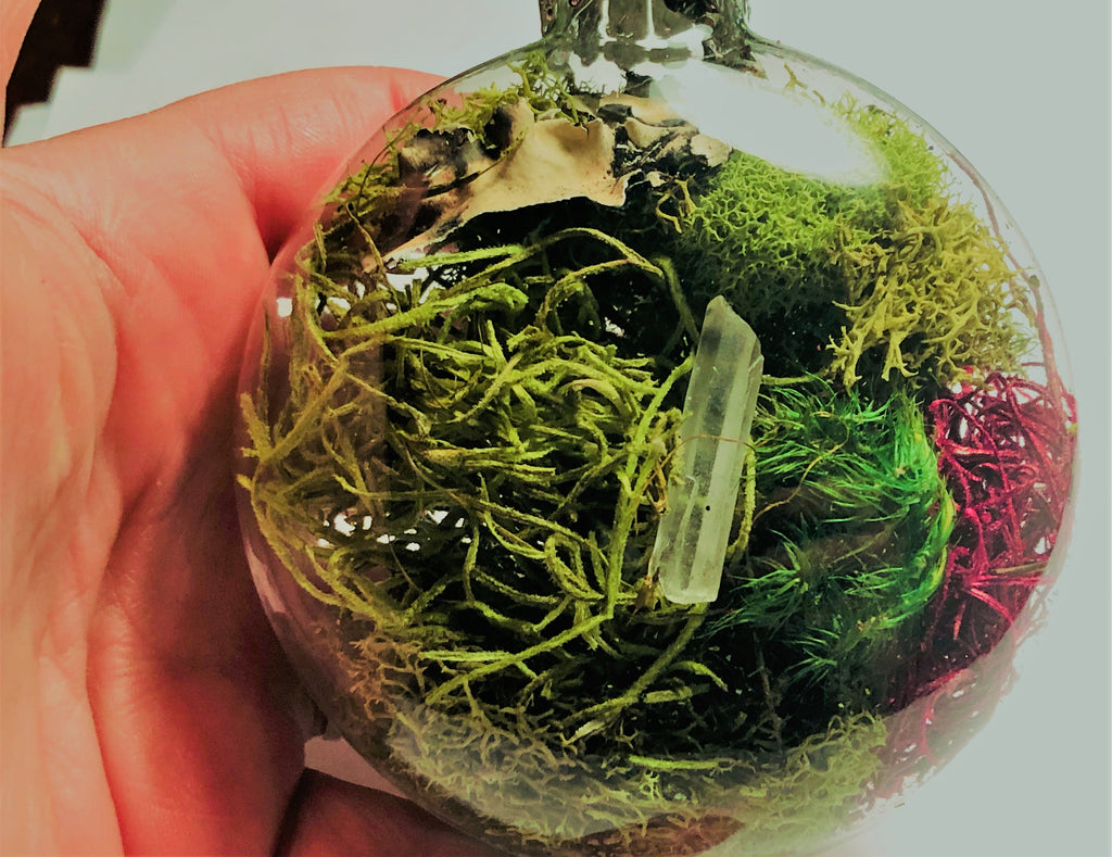 #4 Dried Moss Ornament